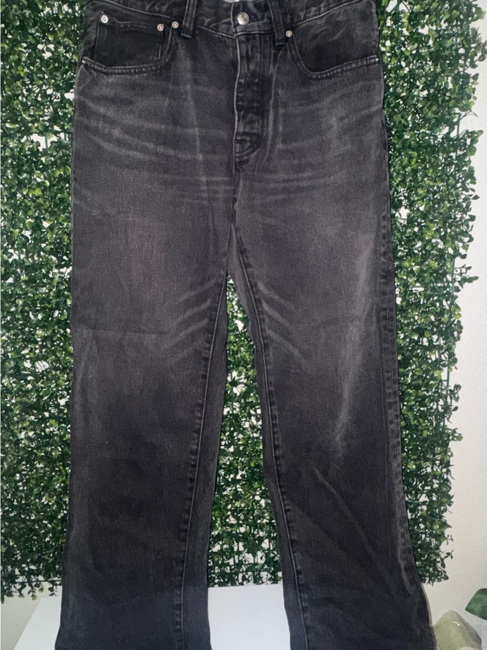 Madewell Black Bootcut Jeans